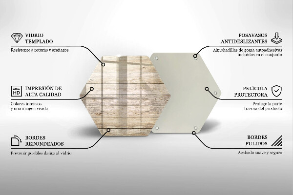 Deska szklana do kuchni Drewniane deski