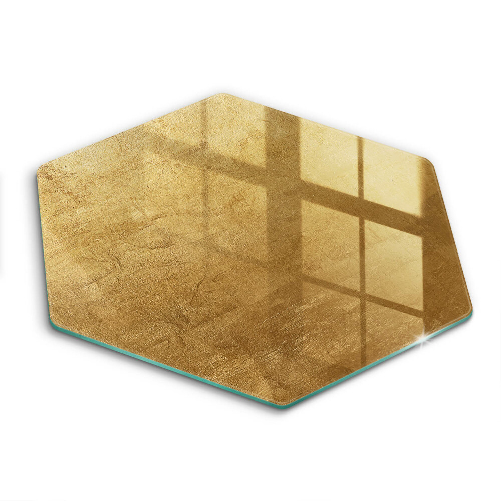Deska szklana do kuchni Tło tekstura złota