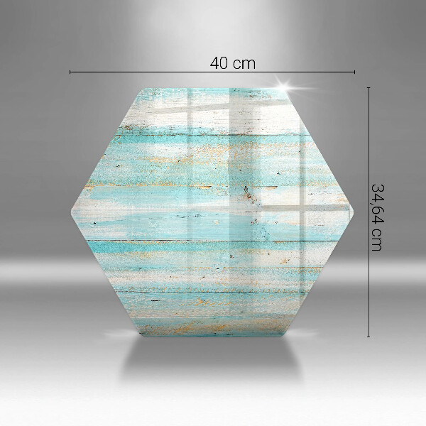 Deska szklana do kuchni Vintage deski drewno