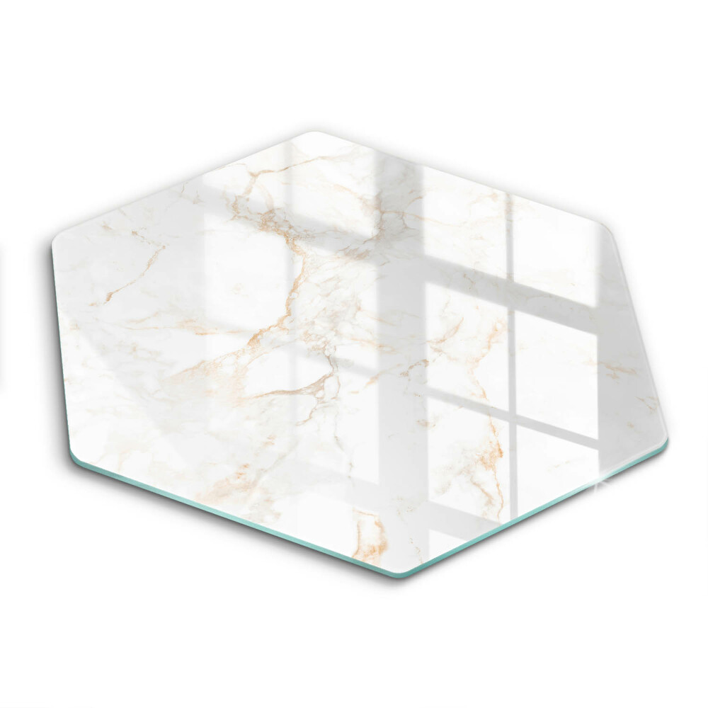 Deska szklana do kuchni Dekoracyjny kamień marmur