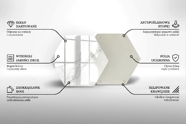 Deska szklana do kuchni Tło marmur kamień