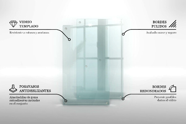 Deska kuchenna przezroczysta 2x30x52 cm