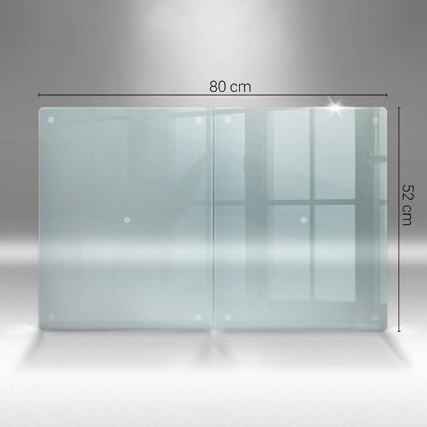 Transparentna deska kuchenna o wymiarach 2x40x52 cm