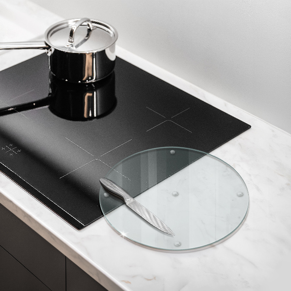 Deska szklana przezroczysta fi30 cm