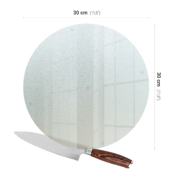 Okrągła deska do krojenia o średnicy 30 cm
