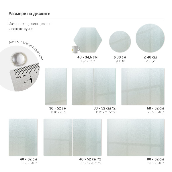 Okrągła deska kuchenna fi40 cm