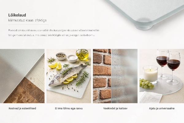 Heksagonalna duża deska do krojenia h40 cm