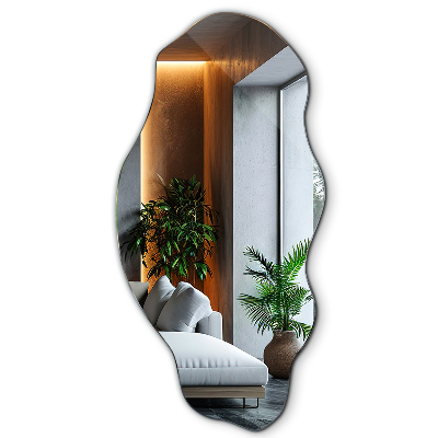 Lustro organiczne plama dekoracyjne 40x80