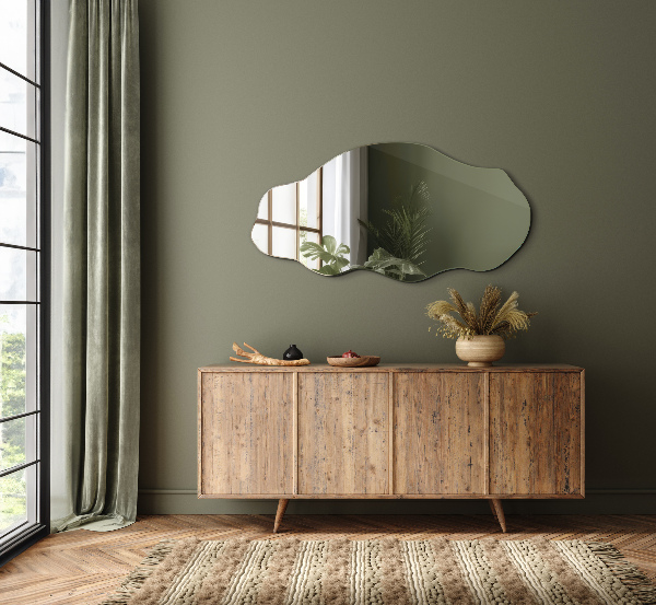 Lustro organiczne plama 45x90