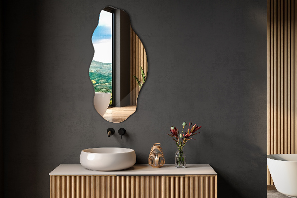 Lustro nieregularne plama 50x100