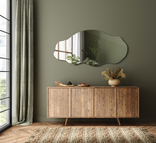 Lustro nieregularne plama 50x100