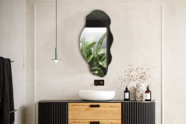 Lustro nieregularne plama 50x100