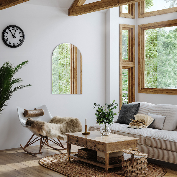 Lustro półowalne 40x70 cm