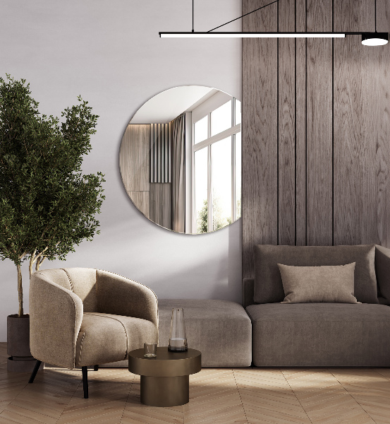 Lustro ścięty bok bez ramy 84x100 cm