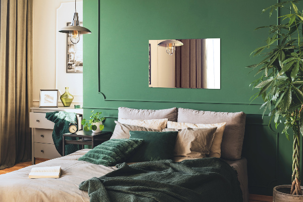 Lustro dekoracyjne prostokątne bez ramki 100x70 cm