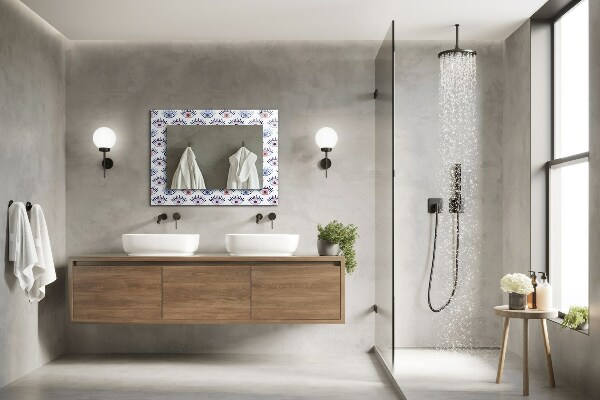 Lustro dekoracyjne prostokątne Motyw oka