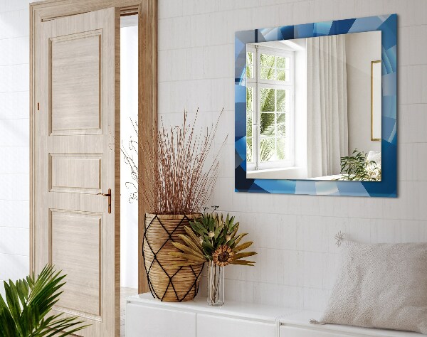 Lustro z nadrukiem dekoracyjne prostokątne Abstrakcyjny tunel