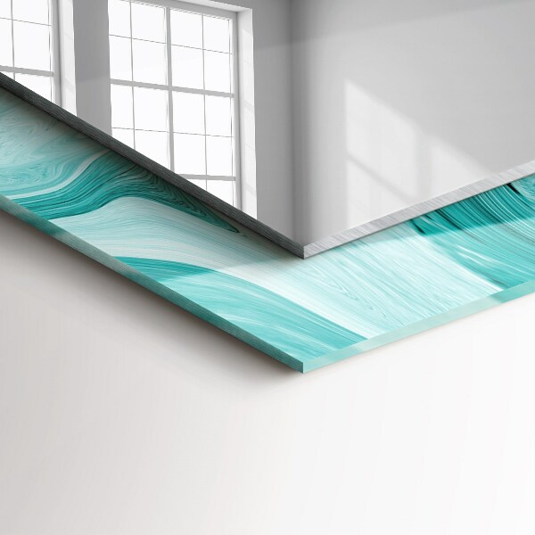 Lustro dekoracyjne prostokątne Ogród japoński