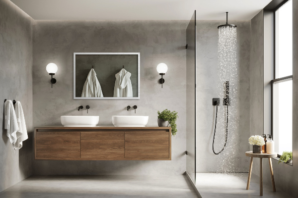 Lustro prostokątne z białą ramką 80x60 cm