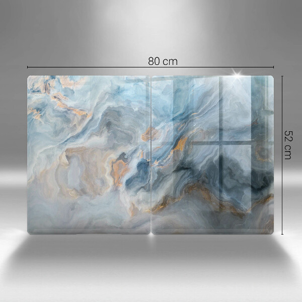 Osłona ściany przy kuchence gazowej Tekstura marmuru