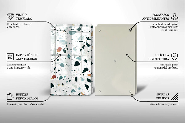 Panel ochronny do kuchni Jasny kamień gres