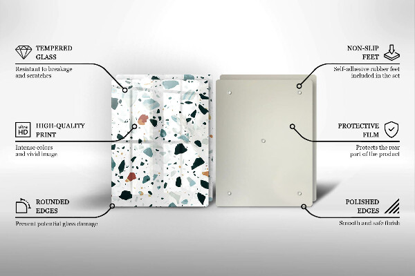 Panel ochronny do kuchni Jasny kamień gres