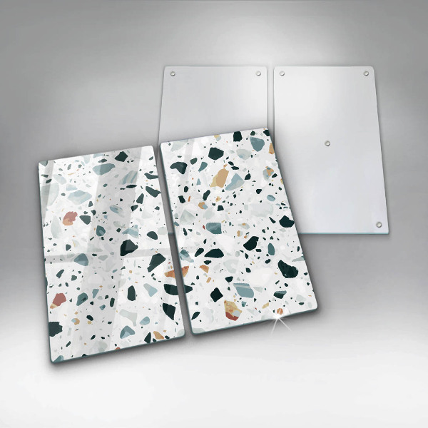 Panel ochronny do kuchni Jasny kamień gres