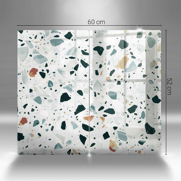 Panel ochronny do kuchni Jasny kamień gres