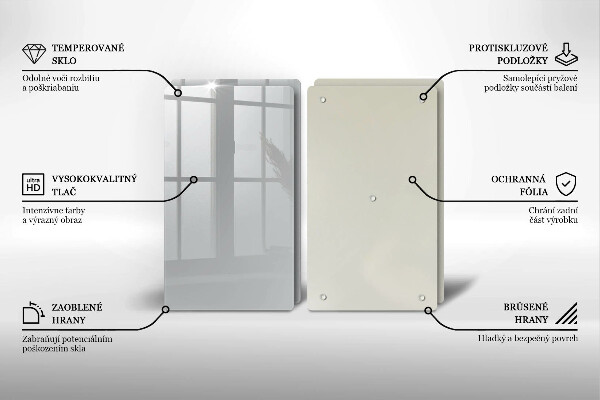 Osłona ściany przy kuchence gazowej Kolor szary