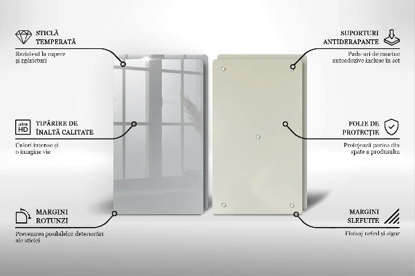 Osłona ściany przy kuchence gazowej Kolor szary