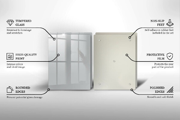 Osłona ściany przy kuchence gazowej Kolor szary
