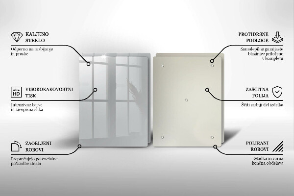 Osłona ściany przy kuchence gazowej Kolor szary