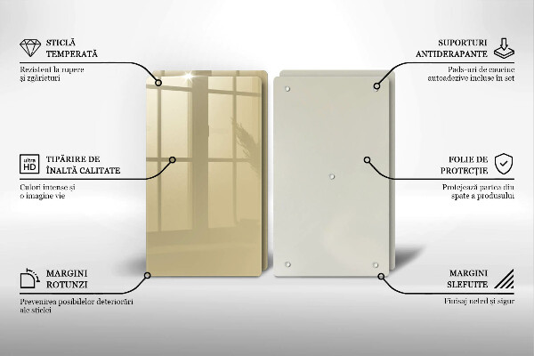 Osłona ściany przy kuchence gazowej Kolor beżowy