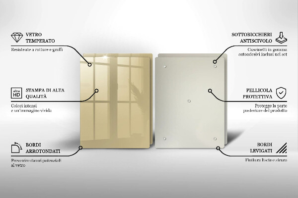 Osłona ściany przy kuchence gazowej Kolor beżowy