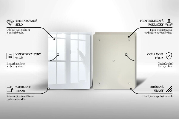 Osłona ściany przy kuchence gazowej Kolor biały