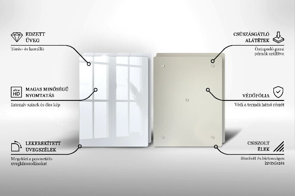 Osłona ściany przy kuchence gazowej Kolor biały