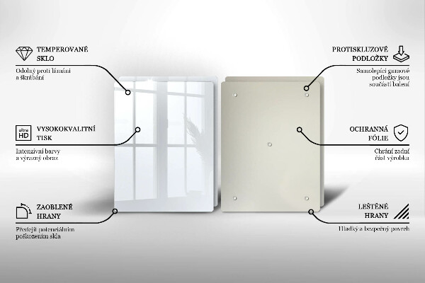Osłona ściany przy kuchence gazowej Kolor biały