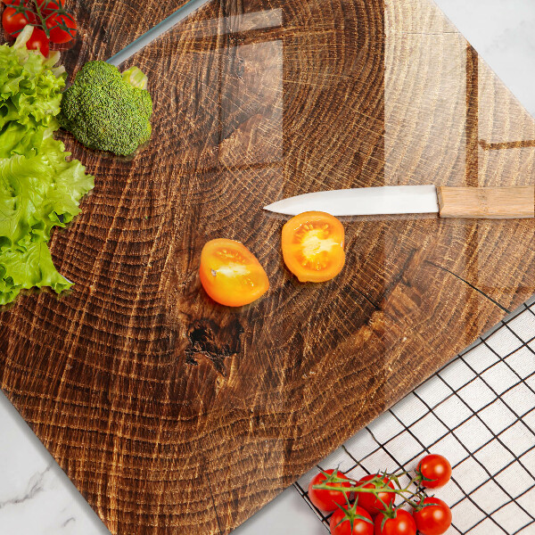 Osłona ściany przy kuchence gazowej Struktura drewno