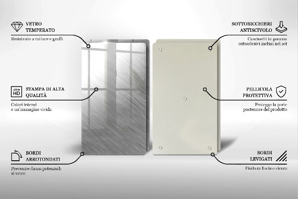 Osłona ściany przy kuchence gazowej Tło tekstura metal