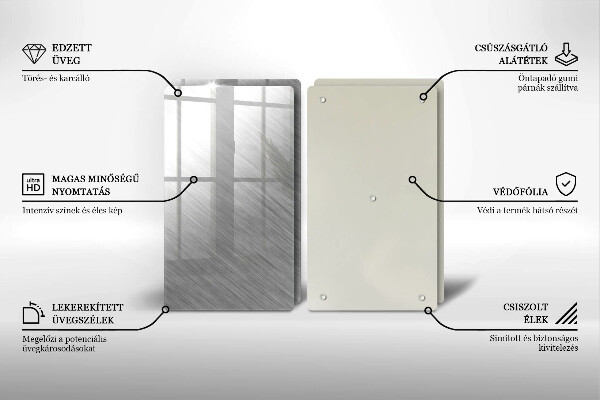 Osłona ściany przy kuchence gazowej Tło tekstura metal