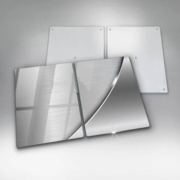 Osłona ściany przy kuchence gazowej Metalowe kształty