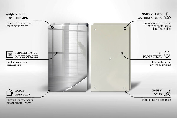 Osłona ściany przy kuchence gazowej Metalowe kształty
