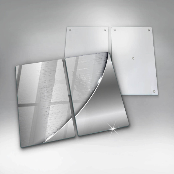 Osłona ściany przy kuchence gazowej Metalowe kształty