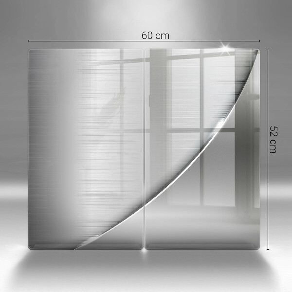 Osłona ściany przy kuchence gazowej Metalowe kształty