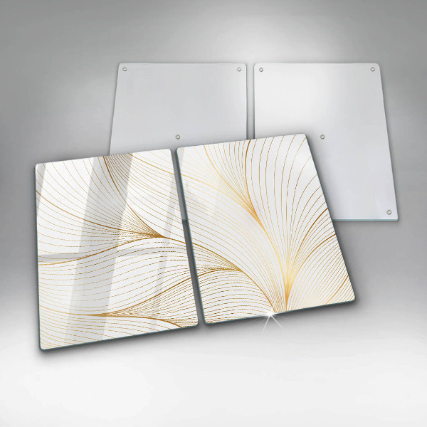 Płyta ochronna na kuchenkę Nowoczesny wzór linie