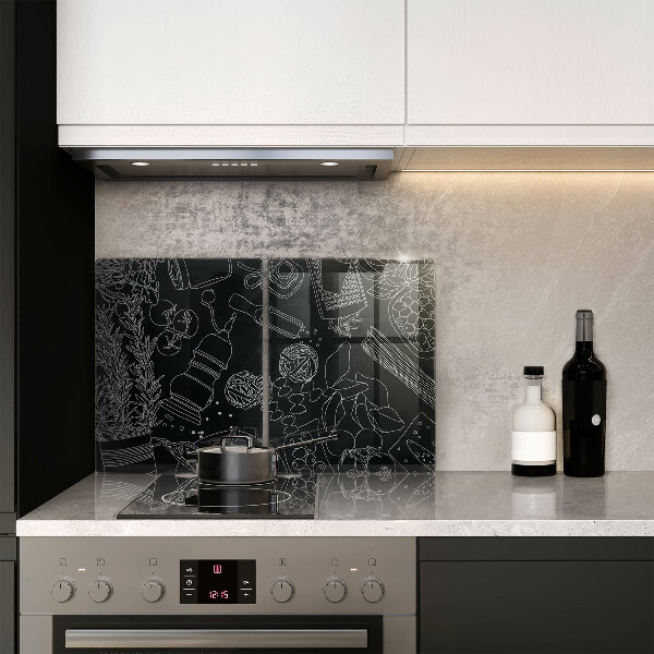 Osłona ściany przy kuchence gazowej Kuchenne akcesoria