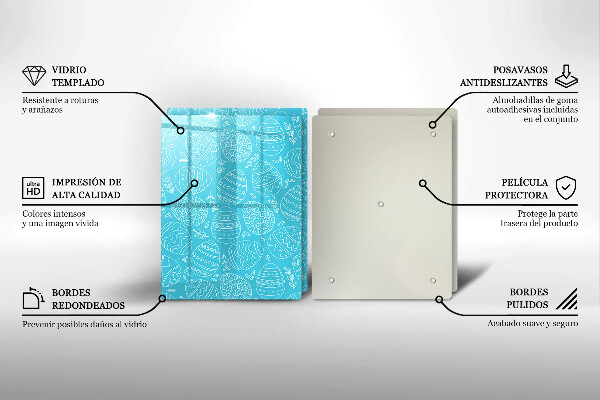 Osłona ściany przy kuchence gazowej Motyw Wielkanocny