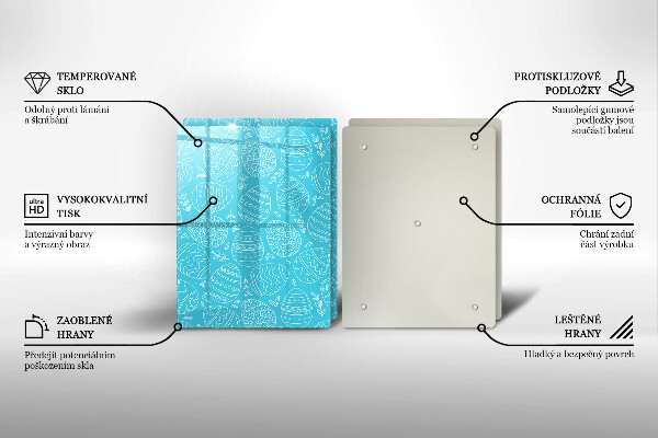 Osłona ściany przy kuchence gazowej Motyw Wielkanocny
