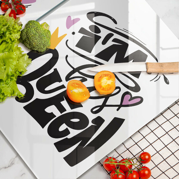 Osłona ściany przy kuchence gazowej Napis, sentencja