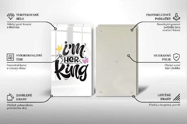 Osłona ściany przy kuchence gazowej Napis, sentencja